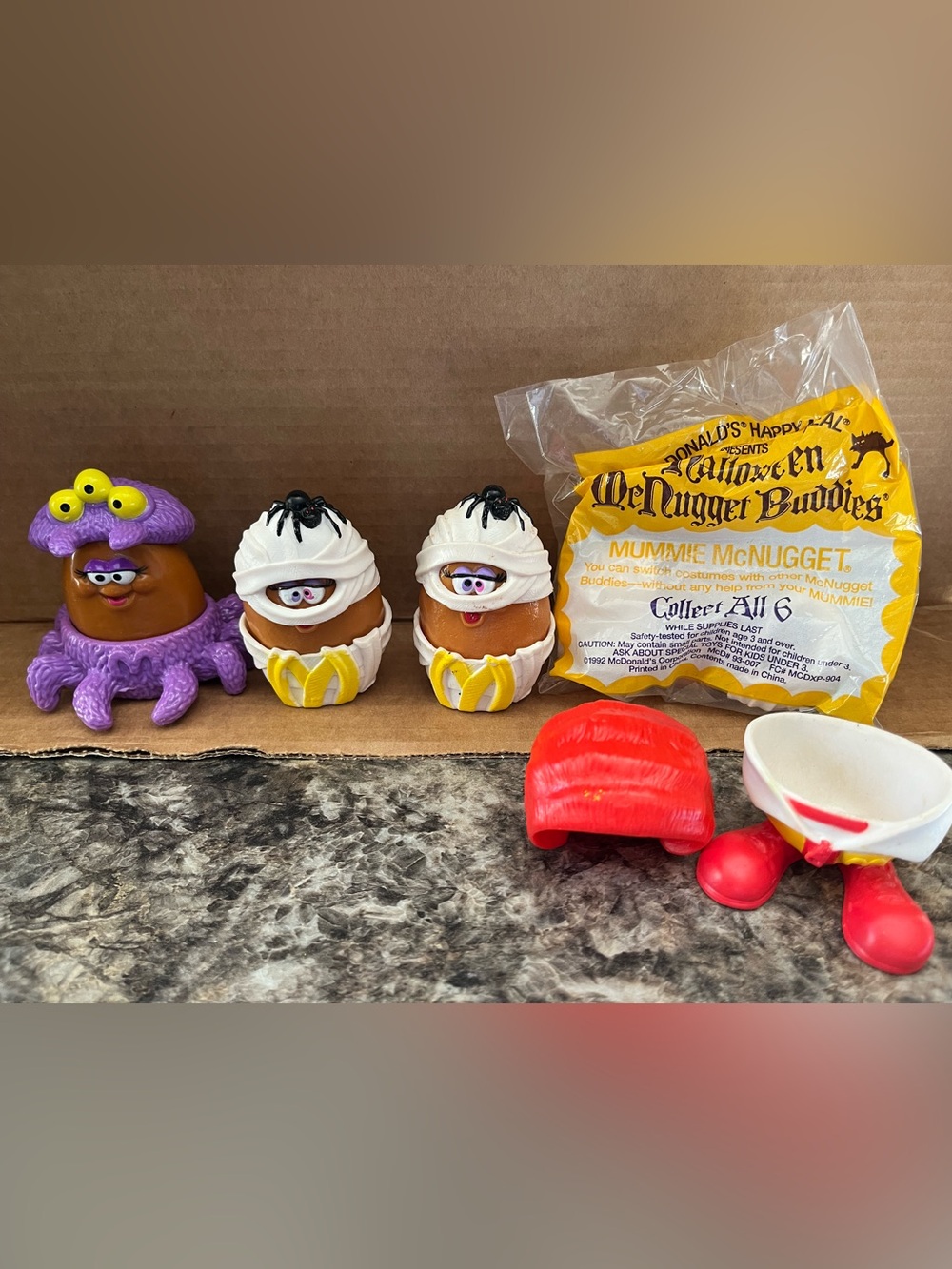 Vintage 1990s McDonalds McNugget Buddies